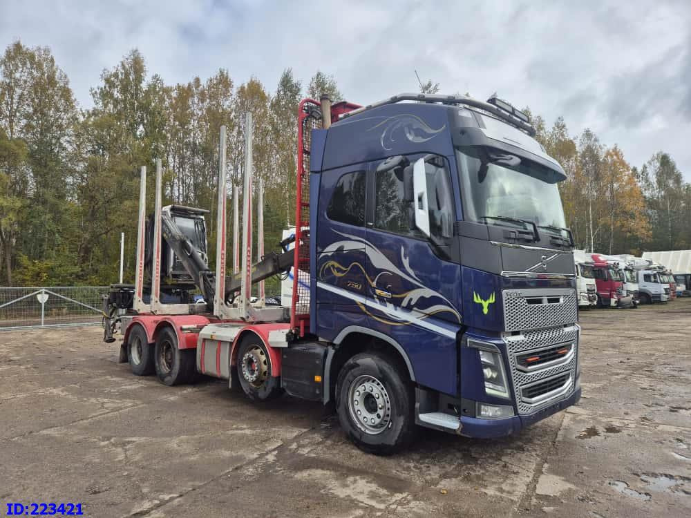 VOLVO FH16 750HP 8x4 +  KESLA CRANE - Camion grumier: photos 4 VOLVO FH16 750HP 8x4 +  KESLA CRANE - Camion grumier: photos 4