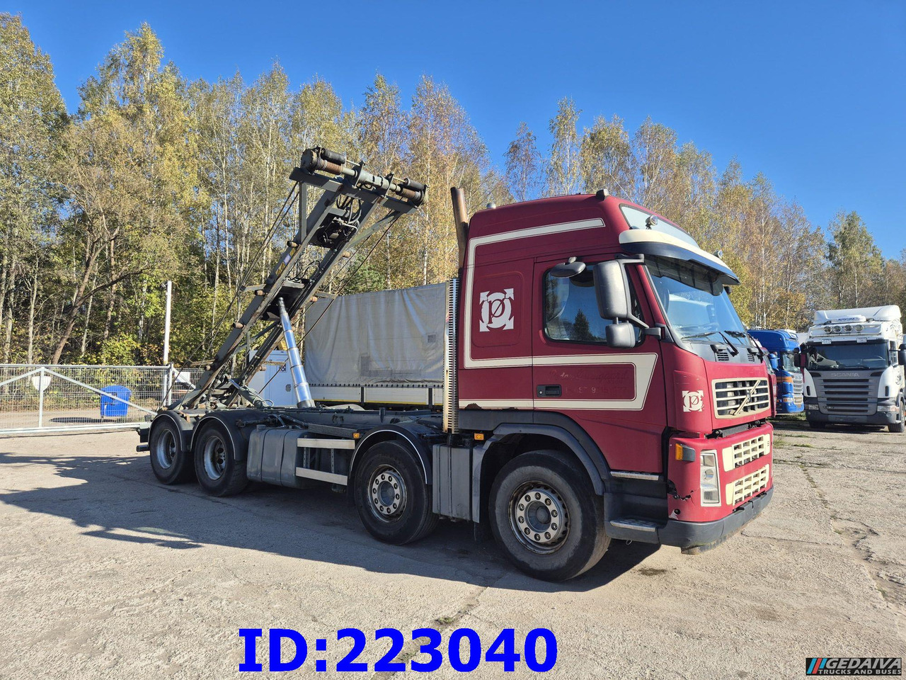 VOLVO FM12 420HP 8x2 - Camion - système de câble: photos 4 VOLVO FM12 420HP 8x2 - Camion - système de câble: photos 4