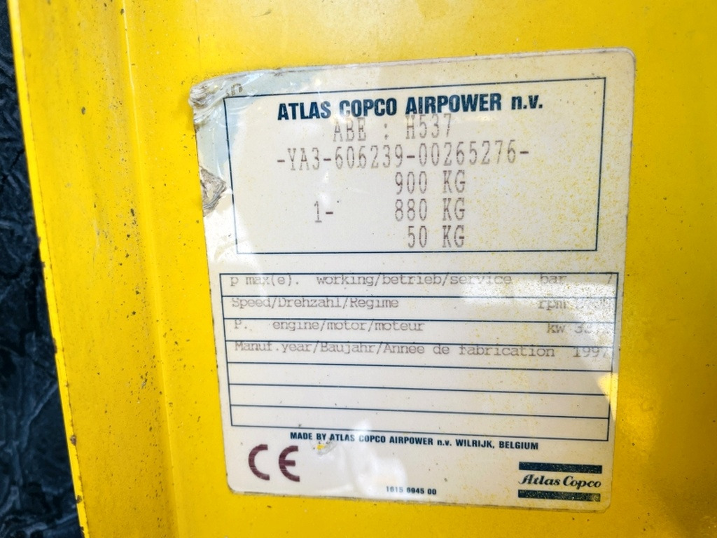 Atlas Copco XAS 66DDG (3953) - Compresseur d'air: photos 3 Atlas Copco XAS 66DDG (3953) - Compresseur d'air: photos 3