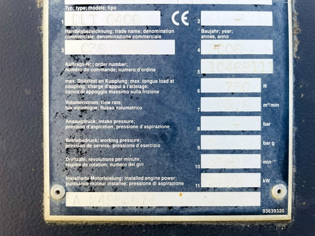 Vergleich C38G (4044) - Compresseur d'air: photos 4 Vergleich C38G (4044) - Compresseur d'air: photos 4