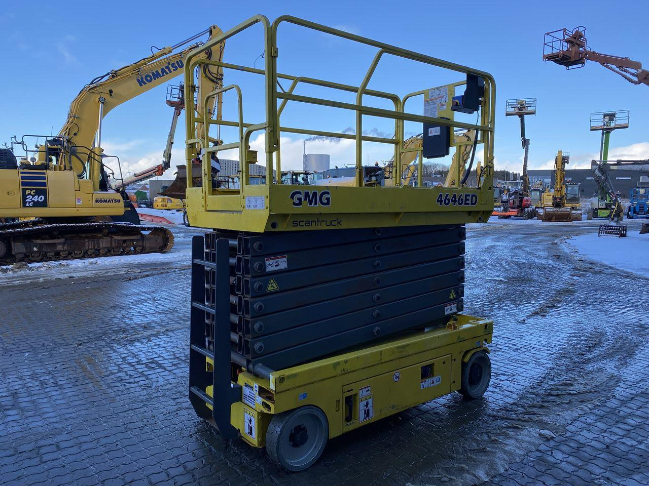 GMG 4646-ED - Nacelle ciseaux: photos 4 GMG 4646-ED - Nacelle ciseaux: photos 4