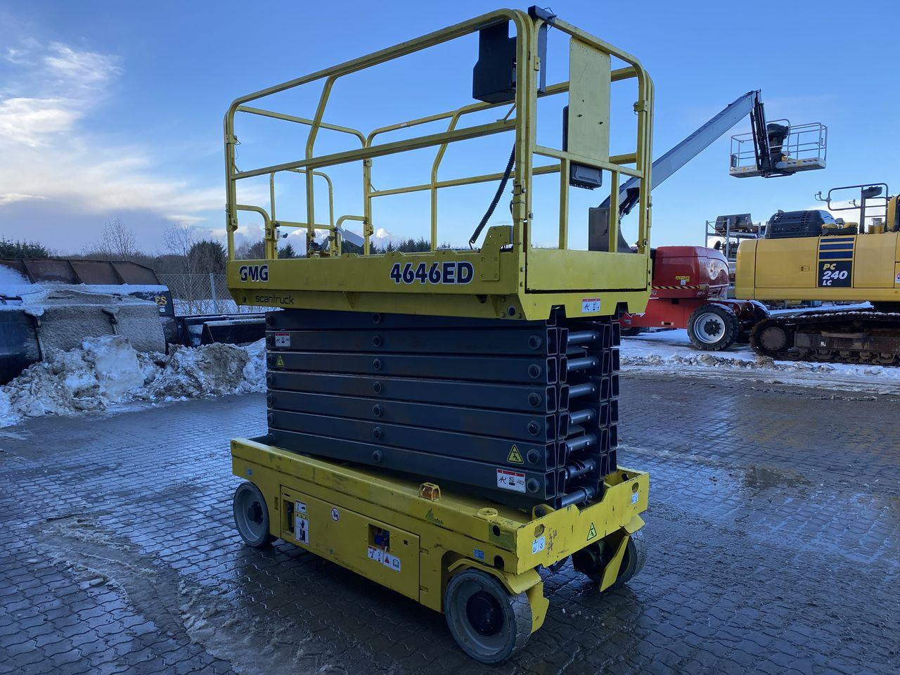 GMG 4646-ED - Nacelle ciseaux: photos 5 GMG 4646-ED - Nacelle ciseaux: photos 5