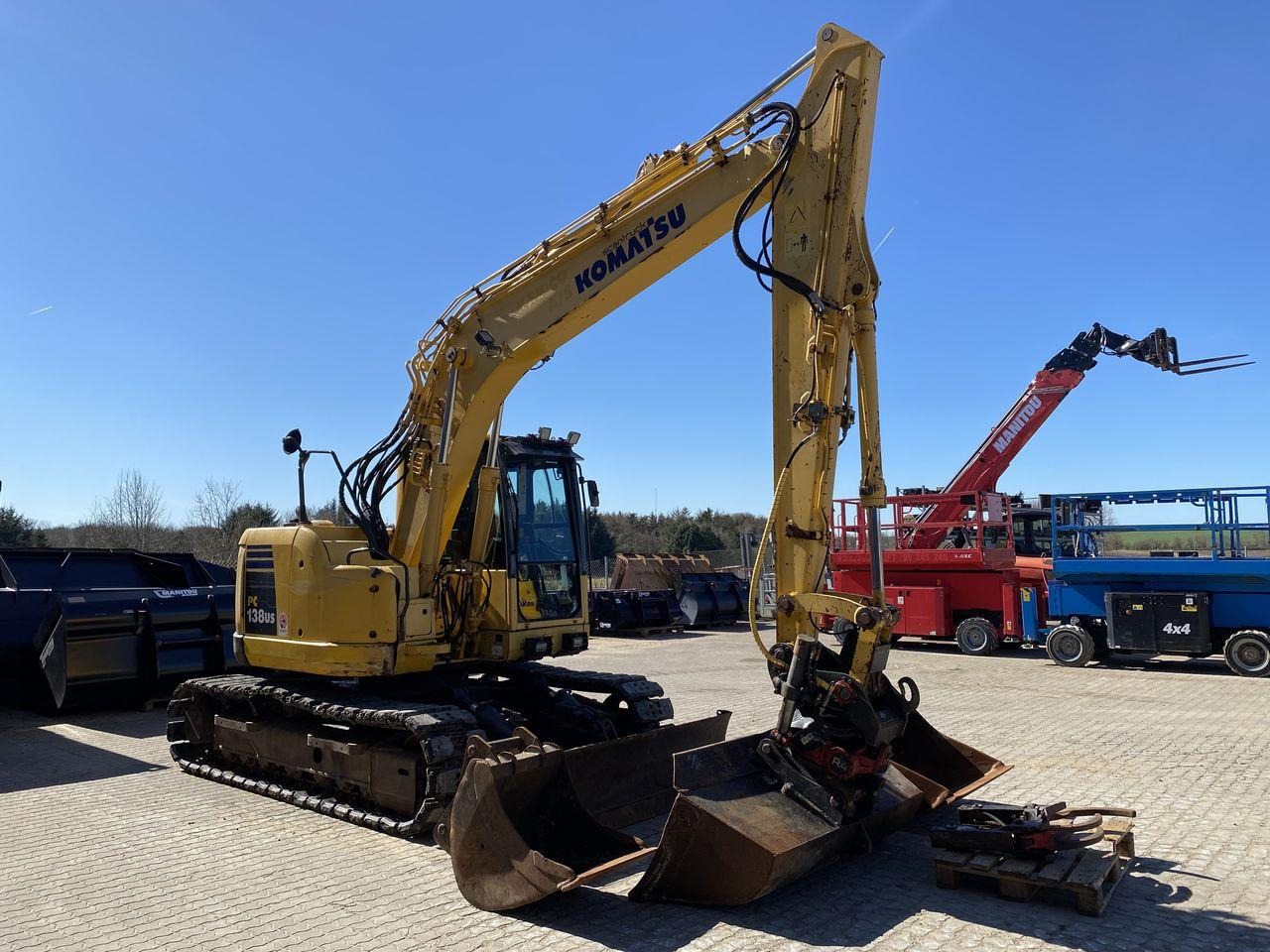 Komatsu PC138US-8 - Pelle sur chenille: photos 5 Komatsu PC138US-8 - Pelle sur chenille: photos 5