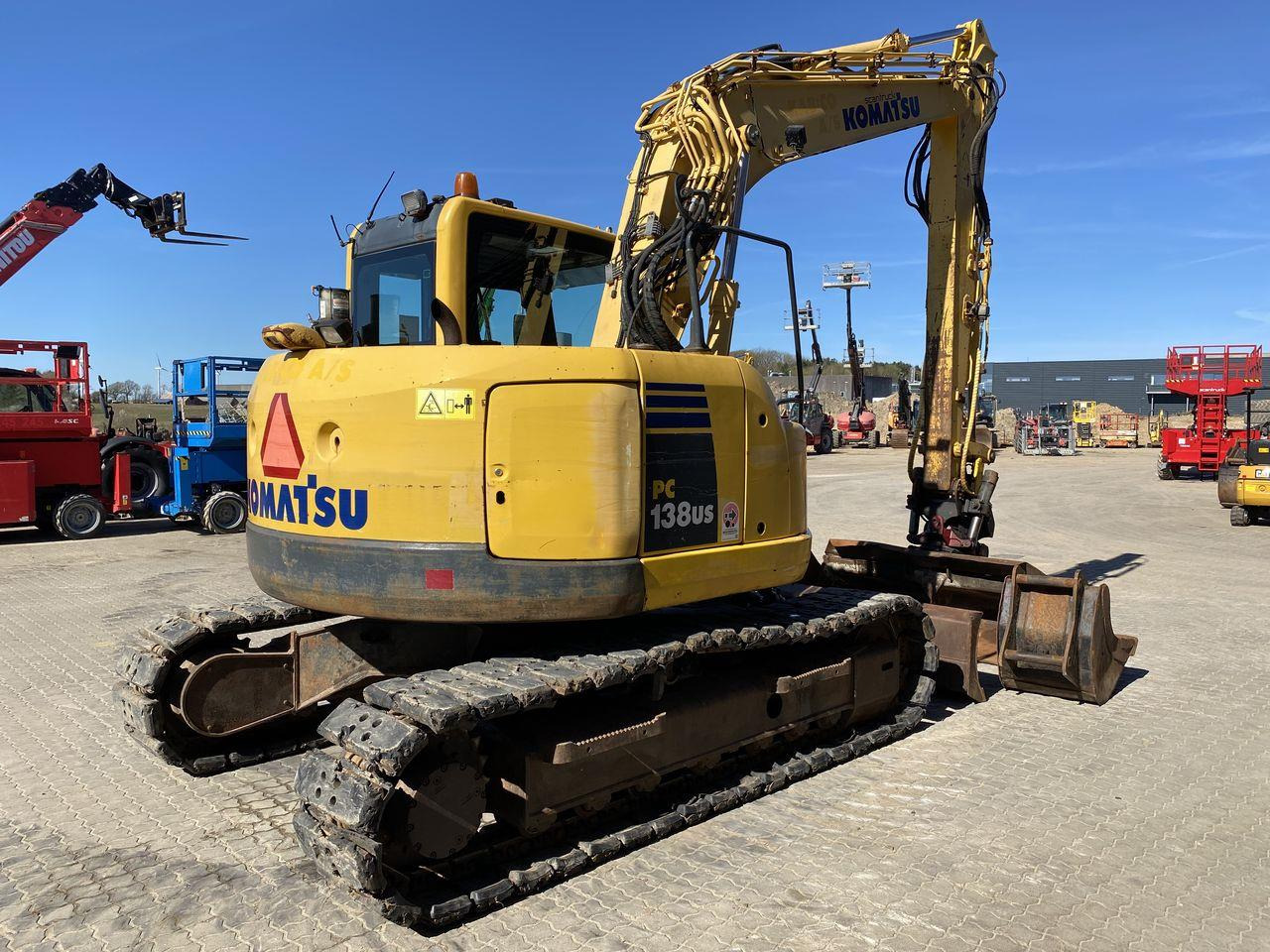 Komatsu PC138US-8 - Pelle sur chenille: photos 4 Komatsu PC138US-8 - Pelle sur chenille: photos 4