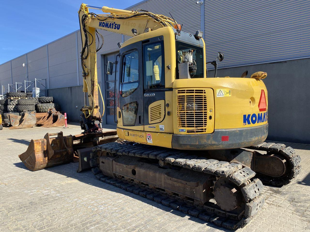 Komatsu PC138US-8 - Pelle sur chenille: photos 2 Komatsu PC138US-8 - Pelle sur chenille: photos 2