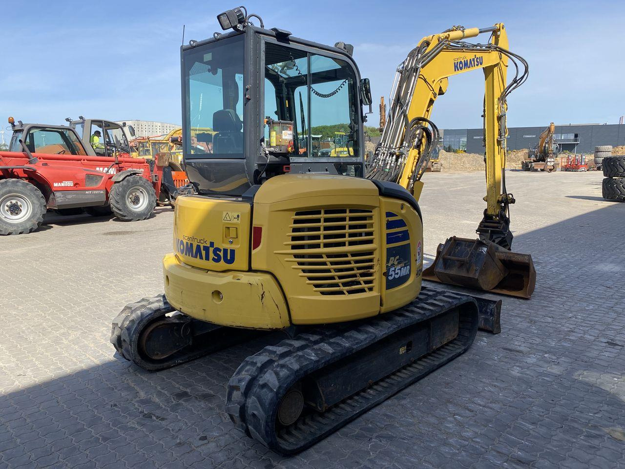 Komatsu PC55MR-5 - Mini pelle: photos 4 Komatsu PC55MR-5 - Mini pelle: photos 4