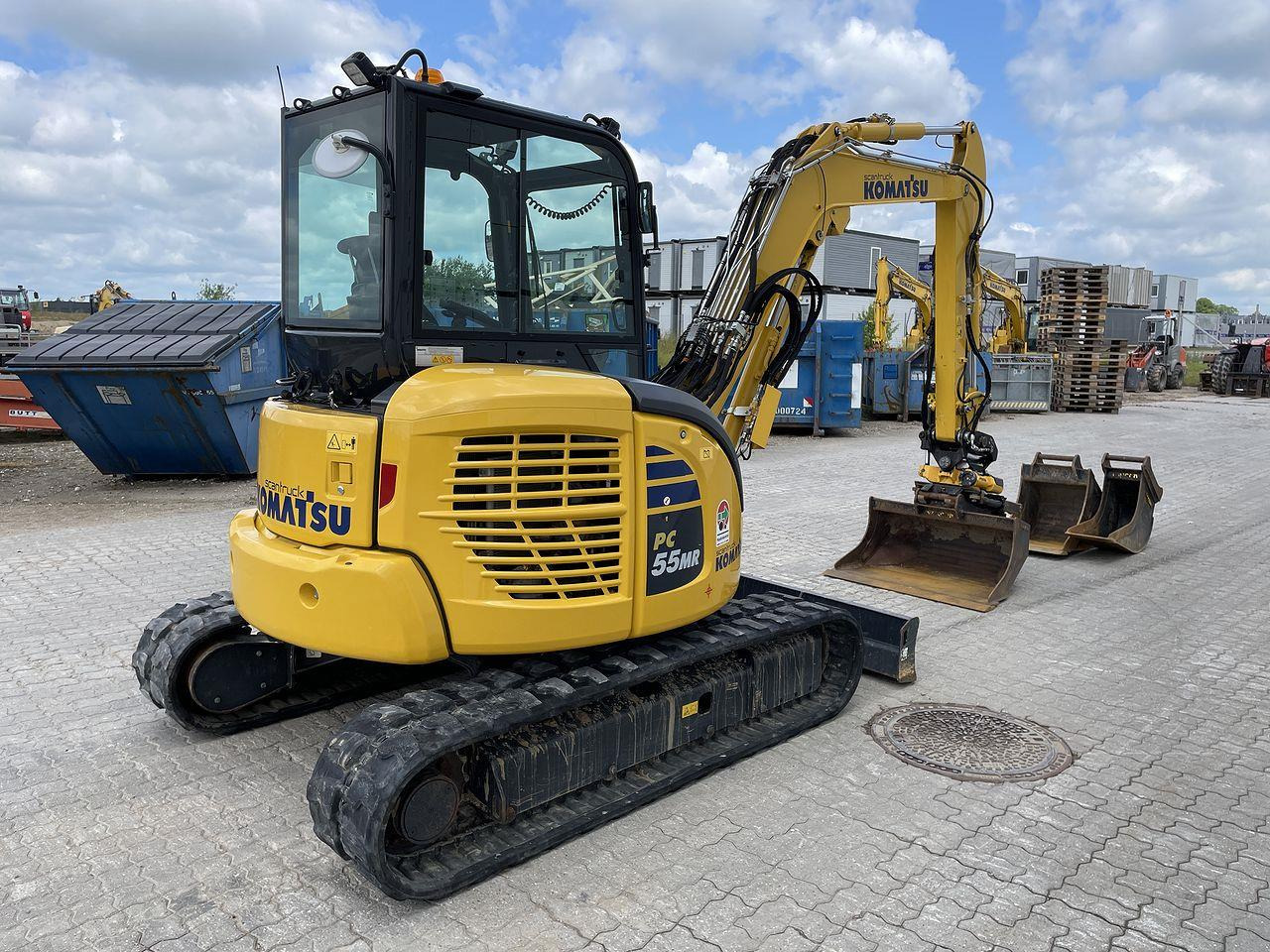 Komatsu PC55MR-5 - S45 - Mini pelle: photos 4 Komatsu PC55MR-5 - S45 - Mini pelle: photos 4