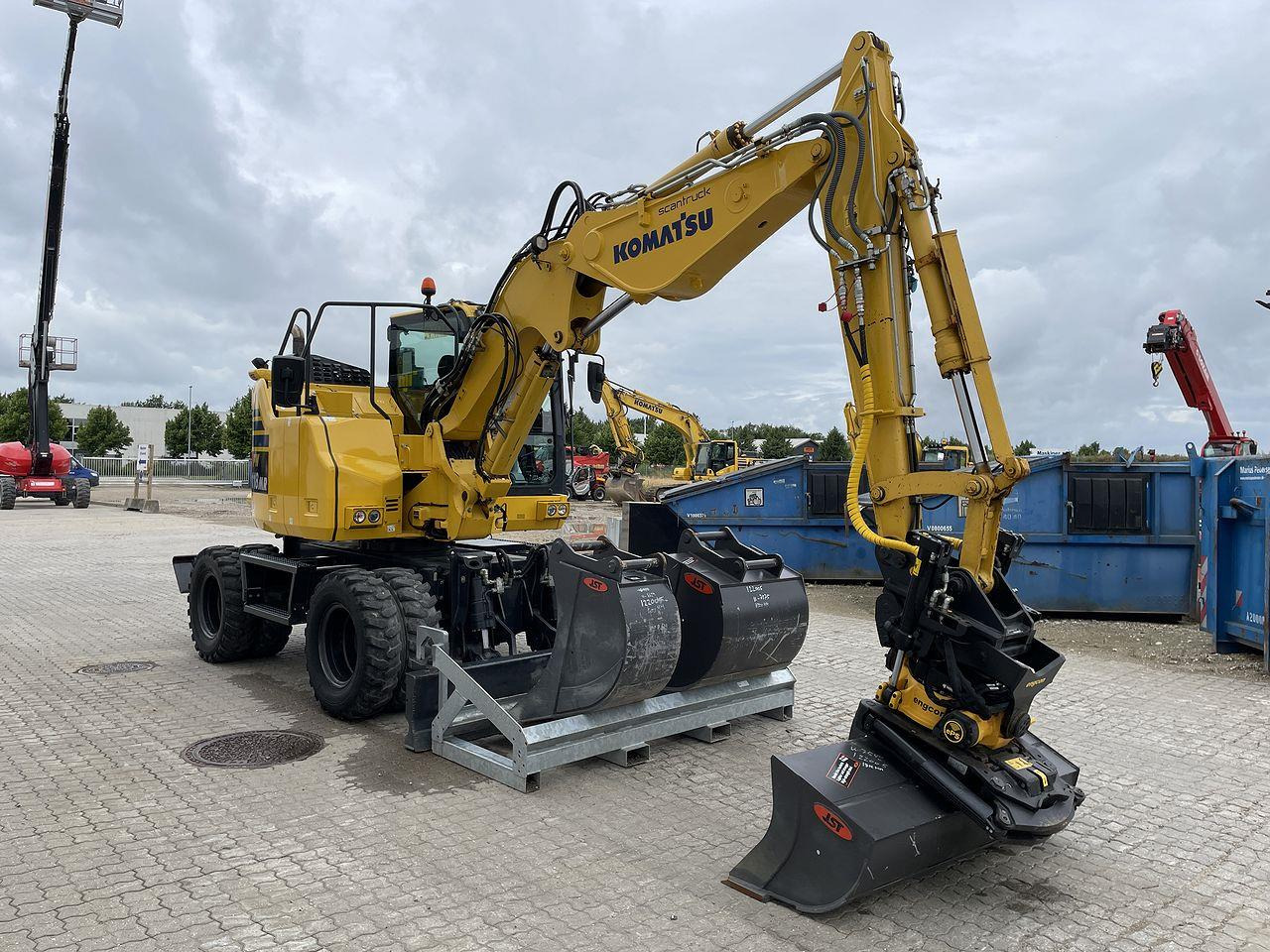 Komatsu PW118MR-11 - Mini pelle: photos 5 Komatsu PW118MR-11 - Mini pelle: photos 5