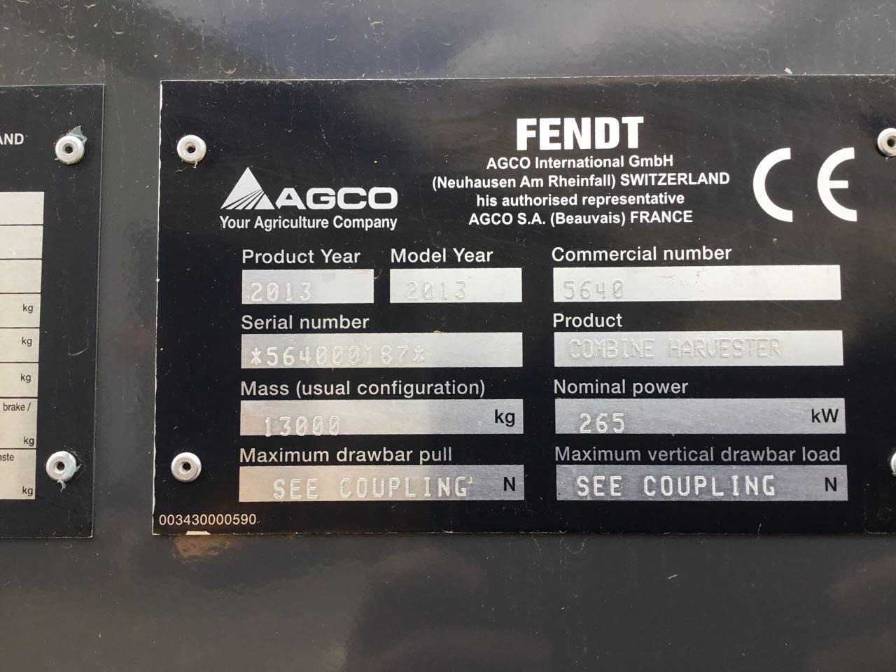 Fendt 6335 C - Moissonneuse-batteuse: photos 5 Fendt 6335 C - Moissonneuse-batteuse: photos 5