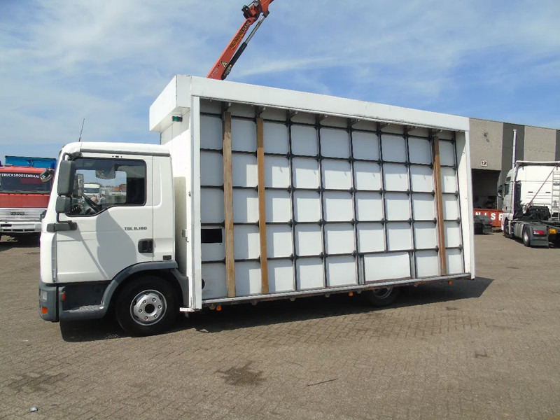 MAN TGL 8.180 + PALFINGER + GLASS TRUCK + MANUAL - Camion, Camion grue: photos 3 MAN TGL 8.180 + PALFINGER + GLASS TRUCK + MANUAL - Camion, Camion grue: photos 3