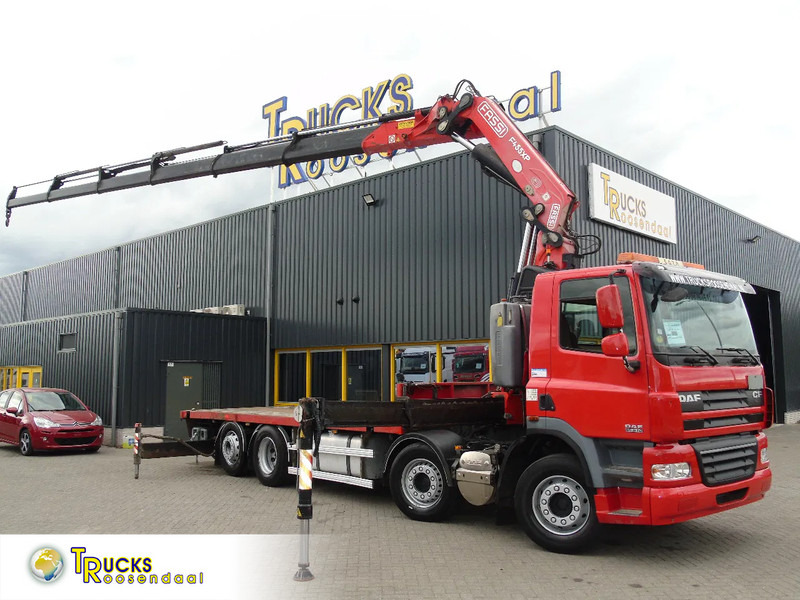 DAF CF 510 + FASSI 455XP 6x + 8X2 + REMOTE + EURO 5 - Camion grue: photos 1 DAF CF 510 + FASSI 455XP 6x + 8X2 + REMOTE + EURO 5 - Camion grue: photos 1