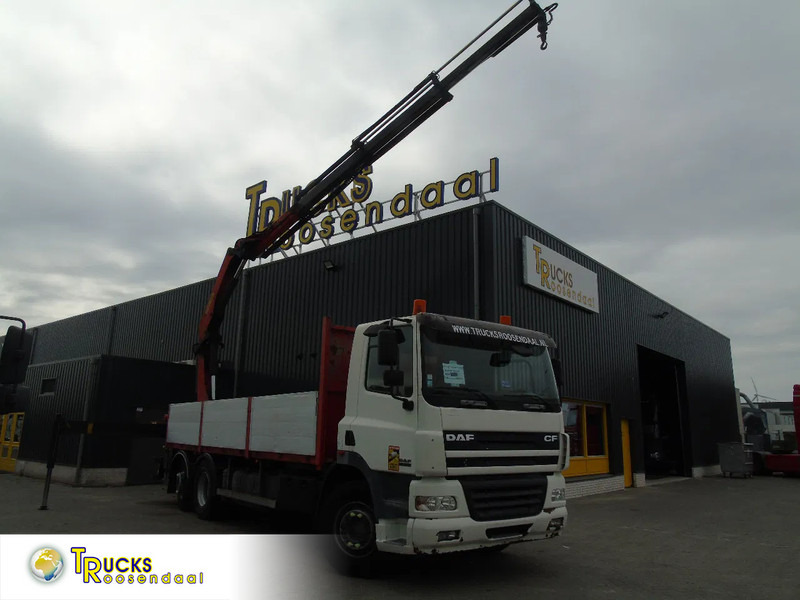 DAF CF 85.380 + MANUAL + PALFINGER PK20.000 + 6X2 STEERING - Camion grue: photos 1 DAF CF 85.380 + MANUAL + PALFINGER PK20.000 + 6X2 STEERING - Camion grue: photos 1