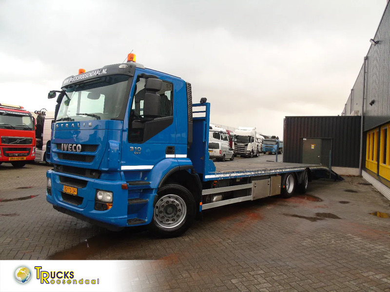 Iveco Stralis 310 EEV + HYDRO RAMPS + 6X2 + EURO 5 - Camion porte-voitures: photos 1 Iveco Stralis 310 EEV + HYDRO RAMPS + 6X2 + EURO 5 - Camion porte-voitures: photos 1