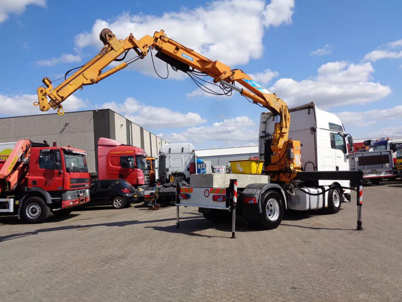 Camion grue MAN TGA 18.430 Effer 20600 24m + FLYJIB + winch + long reach + Euro 3 + REMOTE: photos 8