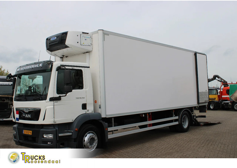 MAN TGM 18.250 + EURO 6 + CARRIER + LIFT - Camion frigorifique: photos 1 MAN TGM 18.250 + EURO 6 + CARRIER + LIFT - Camion frigorifique: photos 1