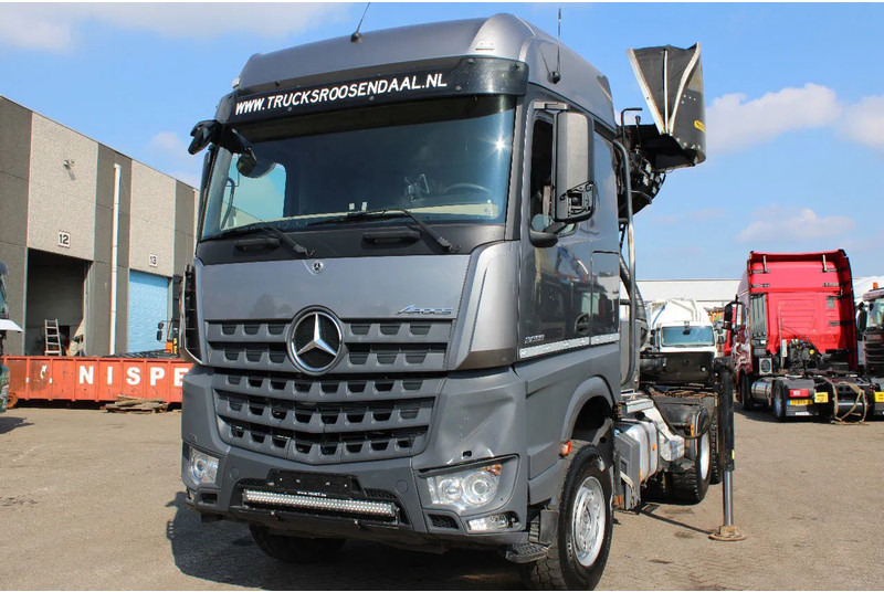 Mercedes-Benz Arocs 2858 + PALFINGER Z15 (2022) + 6X4 - Camion grue: photos 4 Mercedes-Benz Arocs 2858 + PALFINGER Z15 (2022) + 6X4 - Camion grue: photos 4