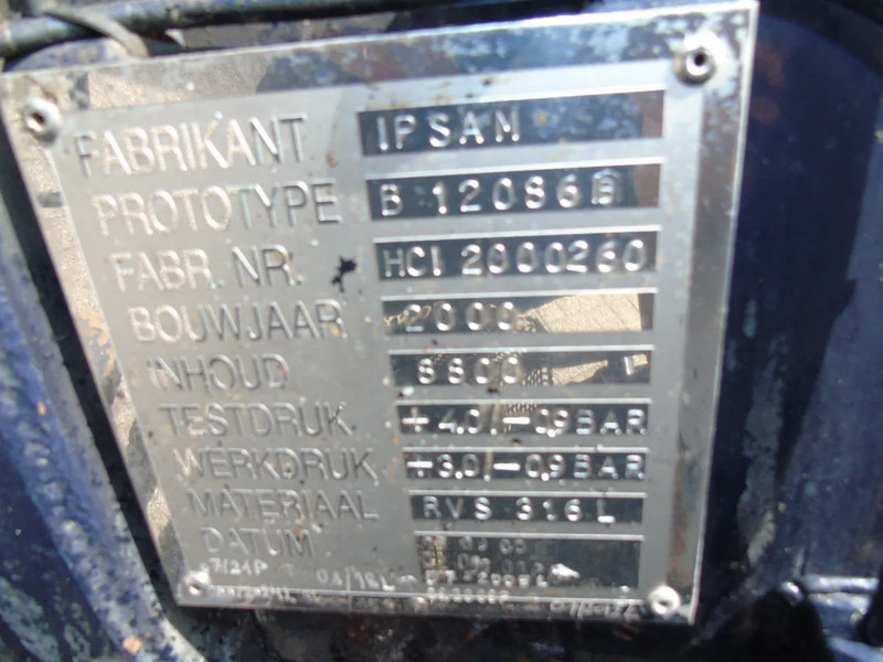 Camion hydrocureur Mercedes-Benz Atego 1923 + 8.800 liter INOX + complete pump/tipper/functional + EURO 2: photos 10 Camion hydrocureur Mercedes-Benz Atego 1923 + 8.800 liter INOX + complete pump/tipper/functional + EURO 2: photos 10