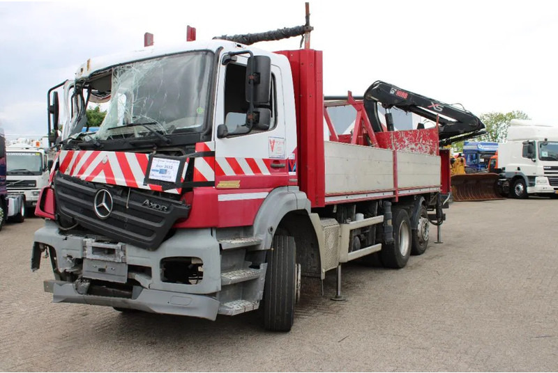 Mercedes-Benz Axor 2633 + HIAB 144 BS 2 HIDUO + 6X2+REMOTE - Camion grue: photos 4 Mercedes-Benz Axor 2633 + HIAB 144 BS 2 HIDUO + 6X2+REMOTE - Camion grue: photos 4