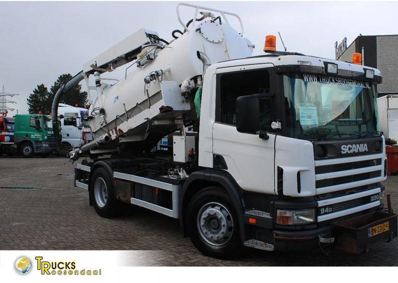 Scania 94 .230 + KOKS 5m3 waste + 1m3 clean - Camion hydrocureur: photos 1 Scania 94 .230 + KOKS 5m3 waste + 1m3 clean - Camion hydrocureur: photos 1