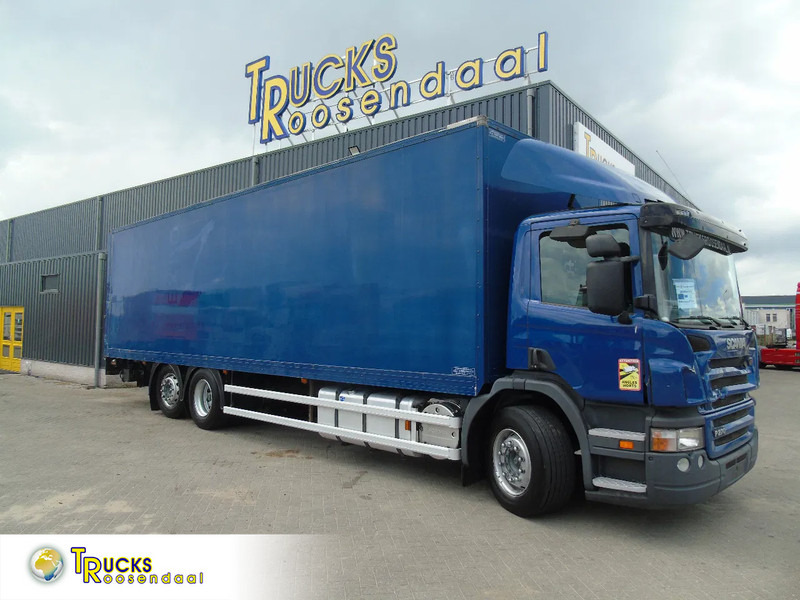 Scania P 270 + manual + 6x2 + lift - Camion fourgon: photos 1 Scania P 270 + manual + 6x2 + lift - Camion fourgon: photos 1