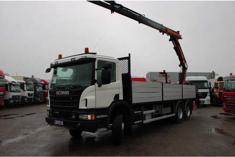 Camion grue Scania P410 + atlas 190 4x hydrolic + 6x4 remote + EURO 6 + SPRING SUSPENSION: photos 7