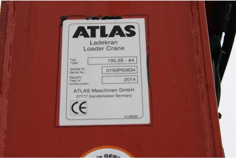 Camion grue Scania P410 + atlas 190 4x hydrolic + 6x4 remote + EURO 6 + SPRING SUSPENSION: photos 15