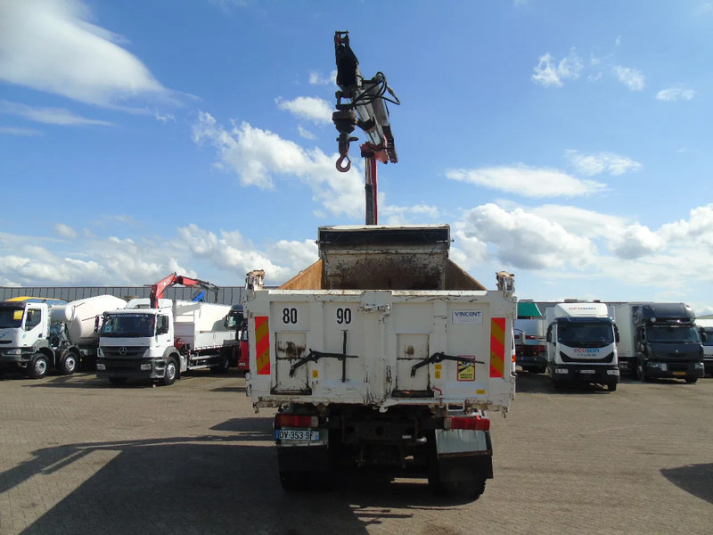 Scania T114-380 + 3SIDE TIPPER + PALFINGER PK155 + 6X4 + MANUAL + SPRING - Camion grue: photos 3 Scania T114-380 + 3SIDE TIPPER + PALFINGER PK155 + 6X4 + MANUAL + SPRING - Camion grue: photos 3