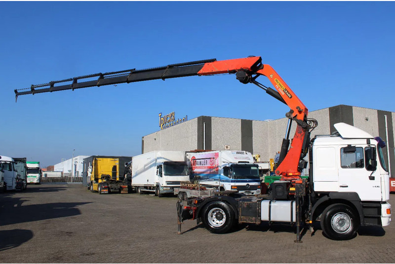 MAN 19.414 F2000 reserved !! + PALFINGER PK35000 F + EURO 2 + MANUAL - Tracteur routier: photos 3 MAN 19.414 F2000 reserved !! + PALFINGER PK35000 F + EURO 2 + MANUAL - Tracteur routier: photos 3