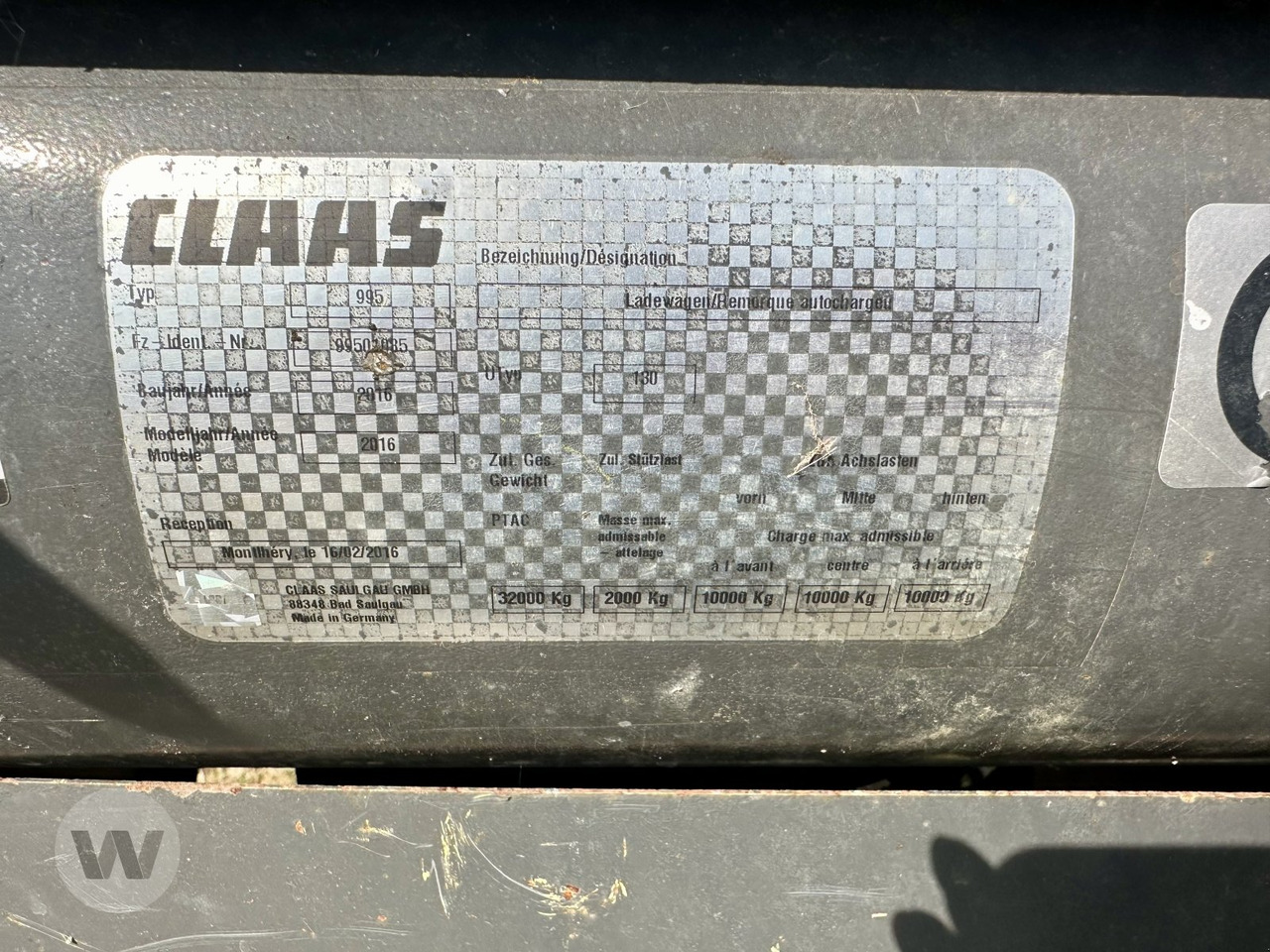 CLAAS Cargos 995 - Autochargeuse: photos 2 CLAAS Cargos 995 - Autochargeuse: photos 2