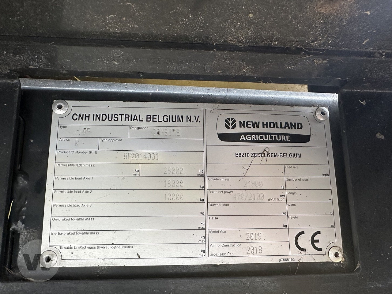 New Holland CR 10.90 - Moissonneuse-batteuse: photos 2 New Holland CR 10.90 - Moissonneuse-batteuse: photos 2