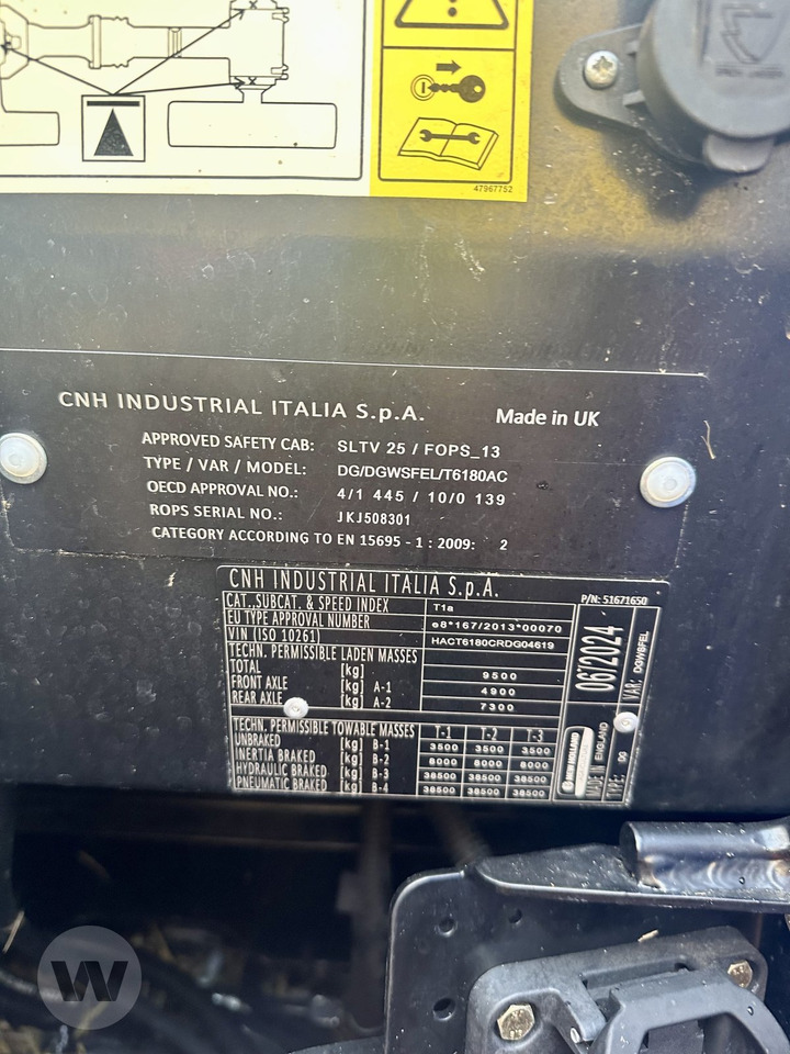 New Holland T6.180 - Tracteur agricole: photos 3 New Holland T6.180 - Tracteur agricole: photos 3