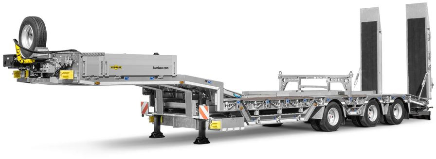 Humbaur Niskopodwozie z zagłębieniami na koła, ocynkowane - Semi-remorque surbaissé: photos 1 Humbaur Niskopodwozie z zagłębieniami na koła, ocynkowane - Semi-remorque surbaissé: photos 1