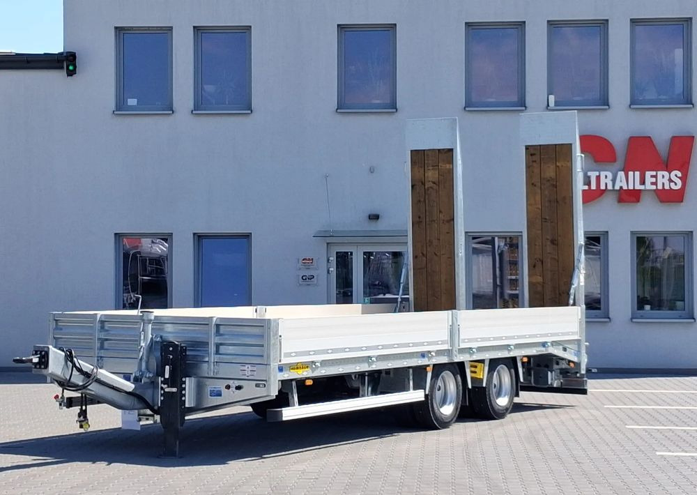 Humbaur Przyczepa tandem platforma / Ocynkowana / Różne długości i DMC - Remorque porte-engin surbaissée: photos 1 Humbaur Przyczepa tandem platforma / Ocynkowana / Różne długości i DMC - Remorque porte-engin surbaissée: photos 1