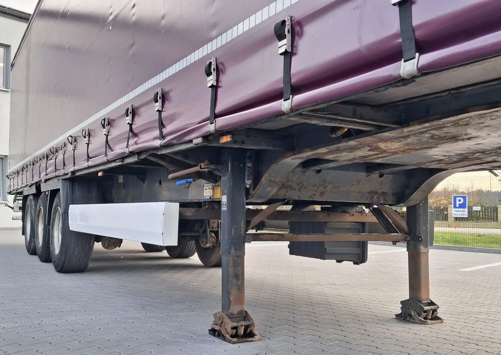 Krone Standard, Firanka, Mocowania promowe, Podnoszony zderzak - Semi-remorque rideaux coulissants: photos 3 Krone Standard, Firanka, Mocowania promowe, Podnoszony zderzak - Semi-remorque rideaux coulissants: photos 3
