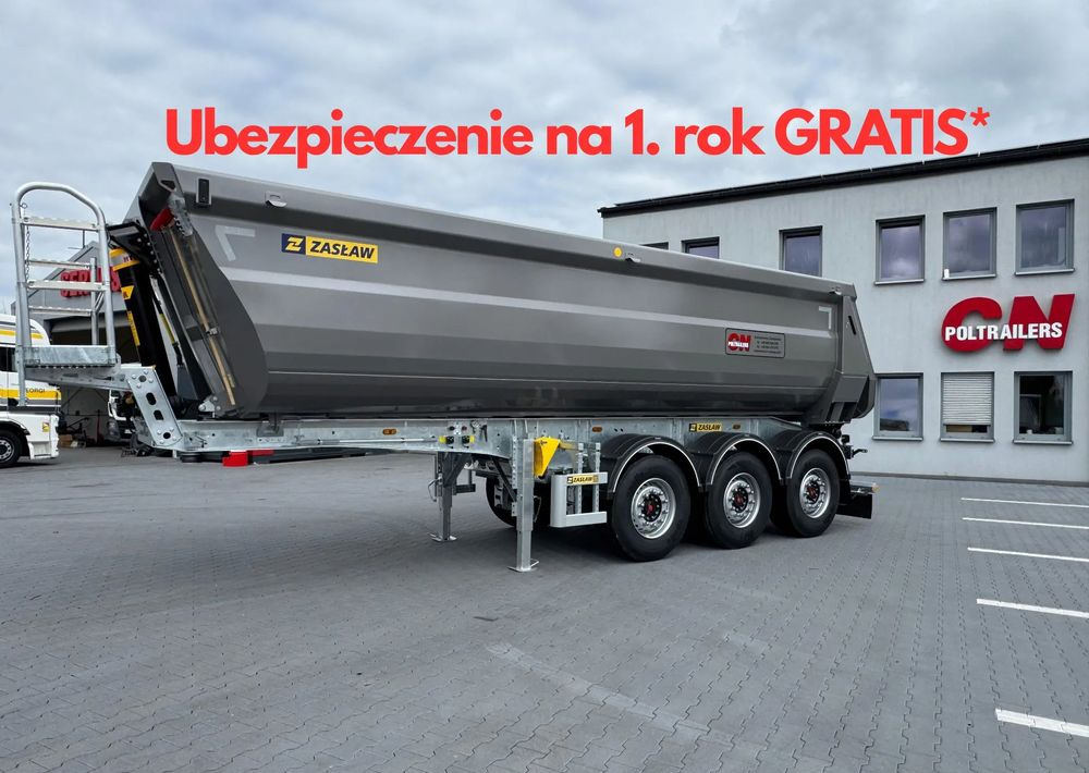 Zaslaw NOWY MODEL, CAŁA HARDOX 500 24/27m3 - Semi-remorque benne: photos 1 Zaslaw NOWY MODEL, CAŁA HARDOX 500 24/27m3 - Semi-remorque benne: photos 1