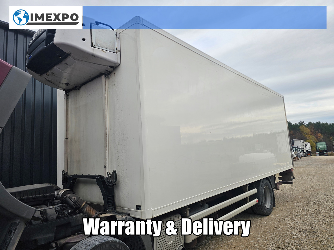 LAMBERET FRIGO BODY / CARRIER SUPRA 850MT / TAIL LIFT ZEPRO Z155 MA + REMOTE - Carrosserie frigorifique: photos 1 LAMBERET FRIGO BODY / CARRIER SUPRA 850MT / TAIL LIFT ZEPRO Z155 MA + REMOTE - Carrosserie frigorifique: photos 1