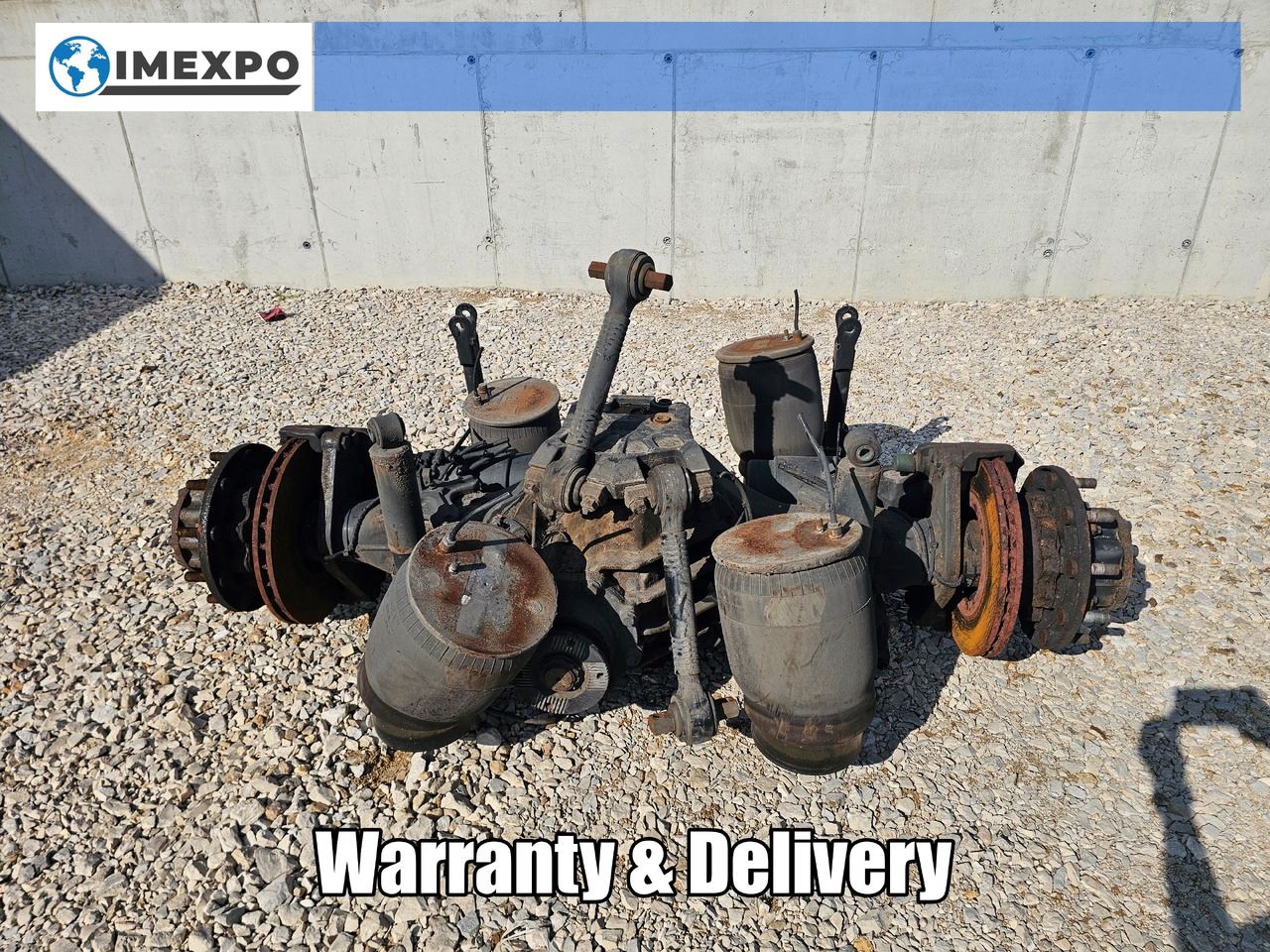 MAN TGX TGS EURO 6 / COMPLETE AXLE / HY-1350 / 38:15 - Essieu arrière: photos 1 MAN TGX TGS EURO 6 / COMPLETE AXLE / HY-1350 / 38:15 - Essieu arrière: photos 1
