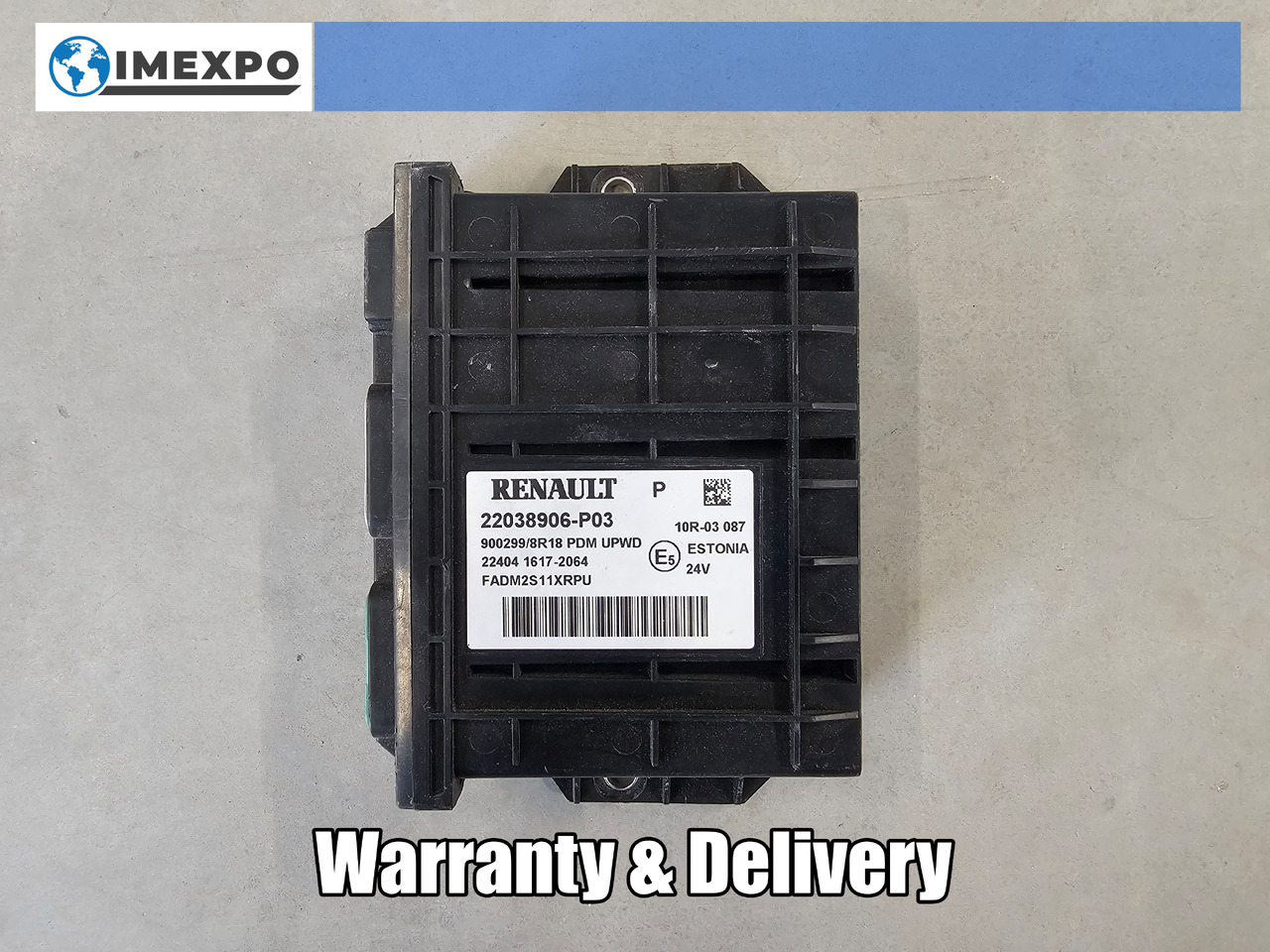 RENAULT RANGE T / PDM DOOR CONTROL UNIT - Bloc de gestion: photos 1 RENAULT RANGE T / PDM DOOR CONTROL UNIT - Bloc de gestion: photos 1