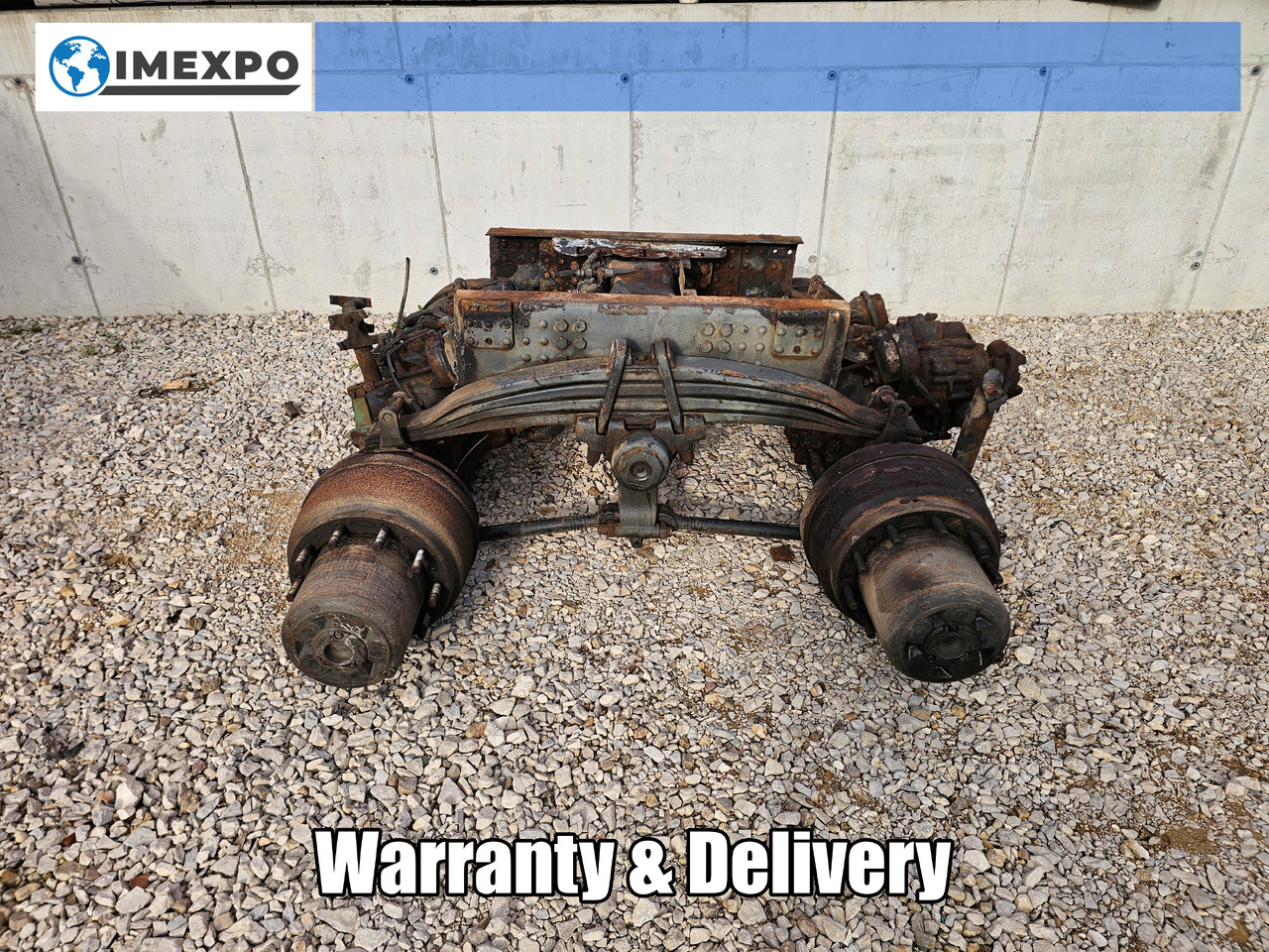 SCANIA COMPLETE REAR AXLES SET / RBP735 / RATIO= 3,93 / 6x4 6x6 8x4 8x6 - Essieu arrière: photos 1 SCANIA COMPLETE REAR AXLES SET / RBP735 / RATIO= 3,93 / 6x4 6x6 8x4 8x6 - Essieu arrière: photos 1