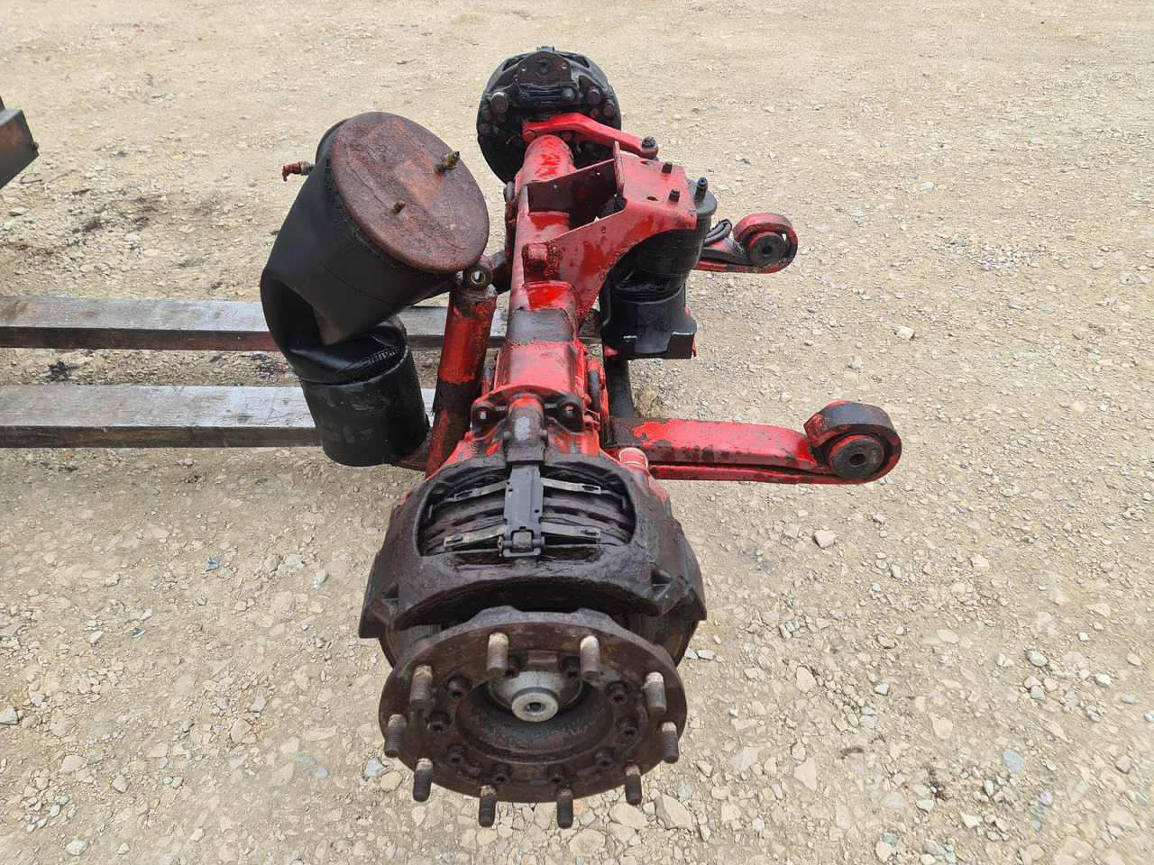 SCANIA REAR STEERING AXLE / 6x2 - Essieu et pièces: photos 3 SCANIA REAR STEERING AXLE / 6x2 - Essieu et pièces: photos 3