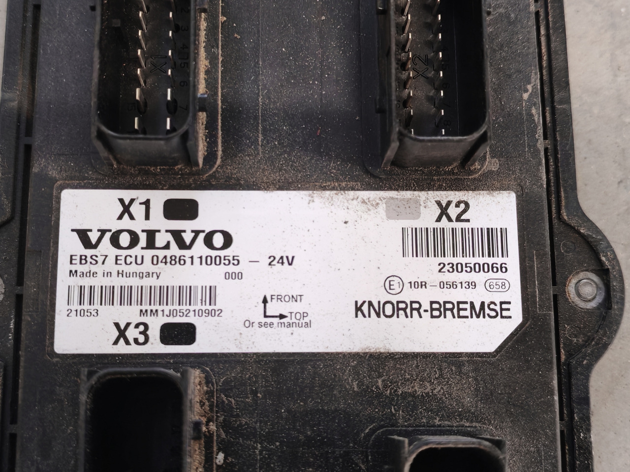 VOLVO FH5 FM5 EURO 6 / EBS CONTROL UNIT / 23050066 - Bloc de gestion: photos 3 VOLVO FH5 FM5 EURO 6 / EBS CONTROL UNIT / 23050066 - Bloc de gestion: photos 3