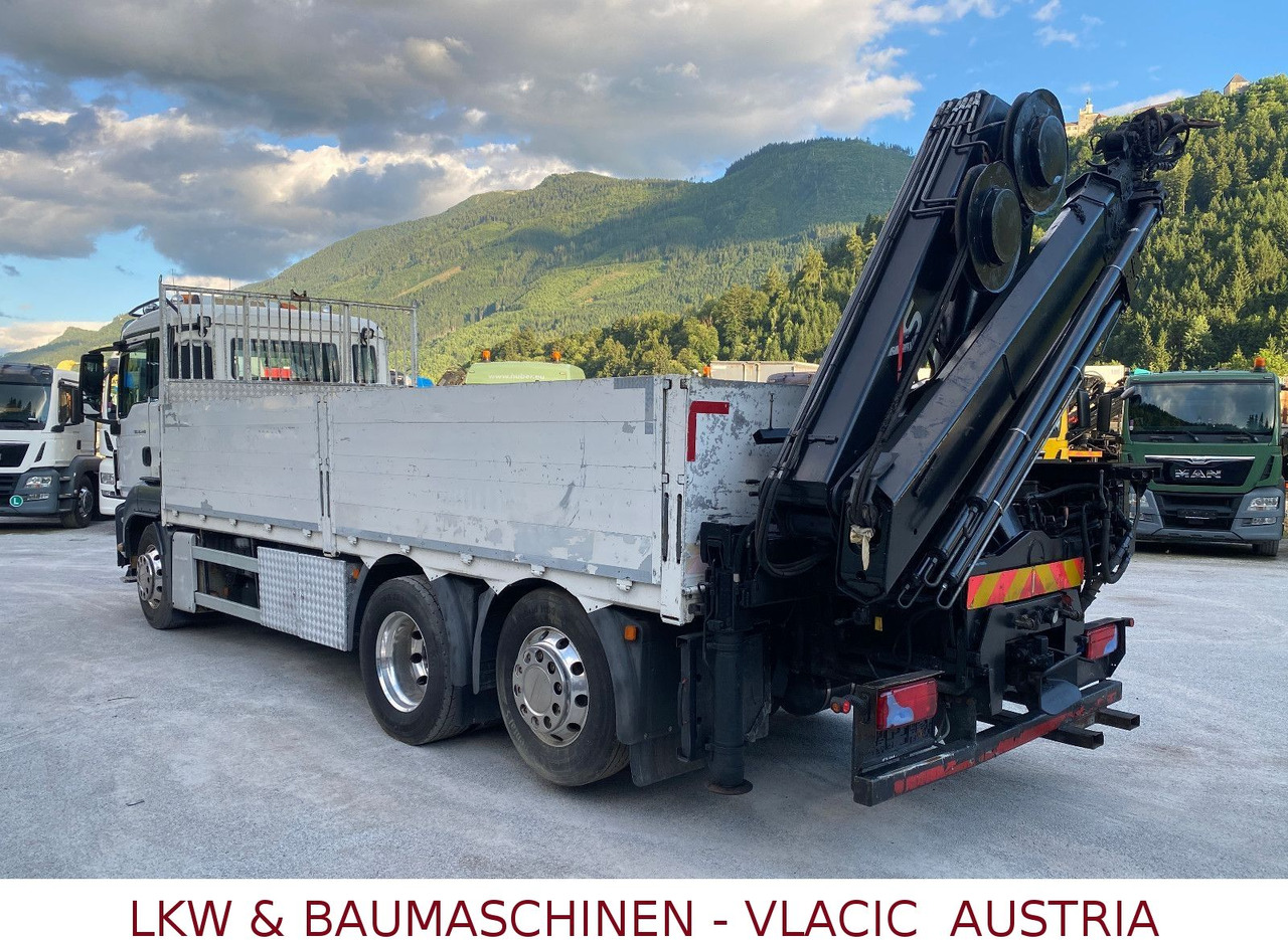 MAN 26.440 mit Kran HIAB 166 5XHydraulikauschub - Camion plateau, Camion grue: photos 5 MAN 26.440 mit Kran HIAB 166 5XHydraulikauschub - Camion plateau, Camion grue: photos 5