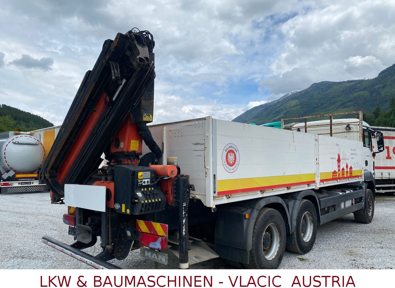 MAN TGS 33.440 6x4 Blatt/Blatt Mit Palfinger PK16500 - Camion plateau, Camion grue: photos 3 MAN TGS 33.440 6x4 Blatt/Blatt Mit Palfinger PK16500 - Camion plateau, Camion grue: photos 3