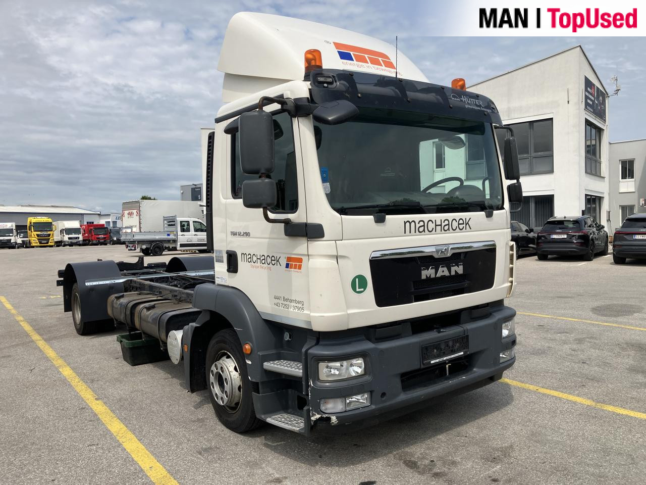 MAN TGM 12.290 4X2 LL - Châssis cabine: photos 3 MAN TGM 12.290 4X2 LL - Châssis cabine: photos 3