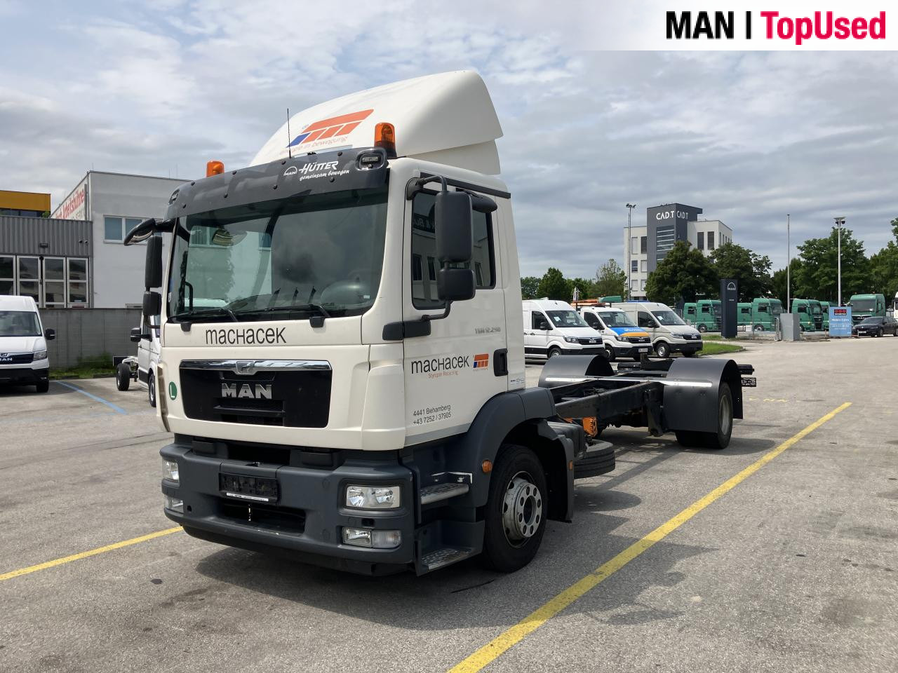 MAN TGM 12.290 4X2 LL - Châssis cabine: photos 1 MAN TGM 12.290 4X2 LL - Châssis cabine: photos 1