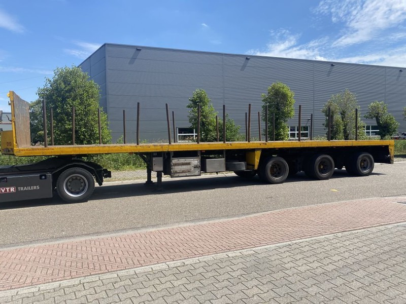 Floor FLOOR | 48000 KG | 6 MTR EXTENSION | STEERING AXLE'S - Semi-remorque plateau: photos 1 Floor FLOOR | 48000 KG | 6 MTR EXTENSION | STEERING AXLE'S - Semi-remorque plateau: photos 1