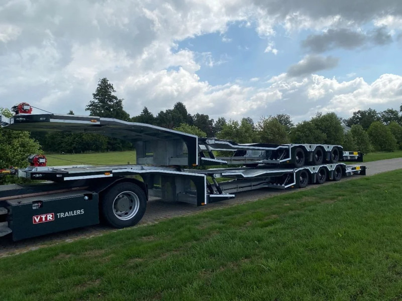 VTR BULL / VTR | TRUCK - MACHINE TRANSPORTER | STEERING AXLE | EXTENSION 3000 + 1200 MM - Semi-remorque porte-voitures: photos 1 VTR BULL / VTR | TRUCK - MACHINE TRANSPORTER | STEERING AXLE | EXTENSION 3000 + 1200 MM - Semi-remorque porte-voitures: photos 1