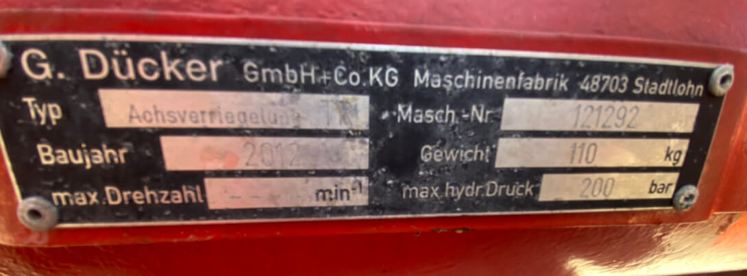 Unimog Torsionsrahmen Dücker TR - Accessoire: photos 4 Unimog Torsionsrahmen Dücker TR - Accessoire: photos 4