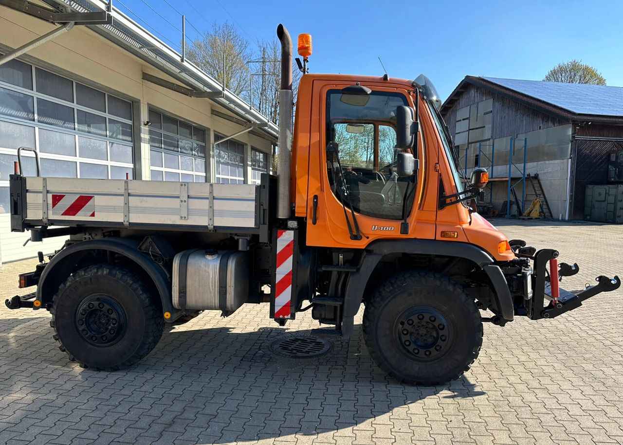 Camion benne Unimog 400 - U400 405 02734 mit Heckkraftheber Mer: photos 6