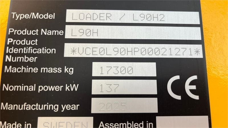 Volvo L90H H2 AGRICULTURE Dansk-maskine, Co-Pilot, LANG-  - Chargeuse sur pneus: photos 2 Volvo L90H H2 AGRICULTURE Dansk-maskine, Co-Pilot, LANG-  - Chargeuse sur pneus: photos 2